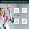 Fifthpulse FMN1000, Disposable Gloves, 3 mil Palm, Vinyl, Powder-Free, S, 100 PK, Pink FP-V-100-S-PNK - alternate 3
